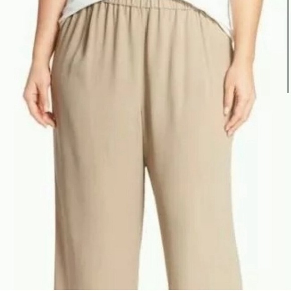 NWT Eileen Fisher wide leg pants. Size medium - Picture 1 of 9